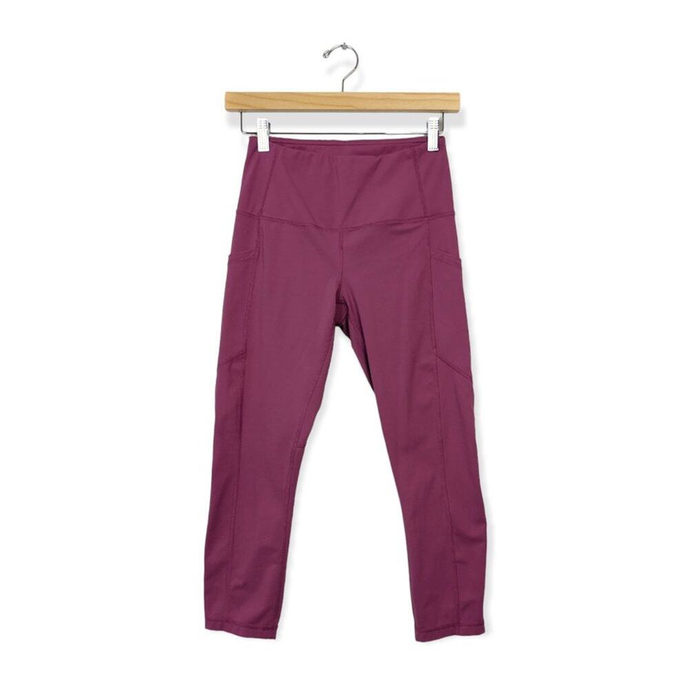 Yogalicious Lux Dusty Rose High Rise Athletic Leggings